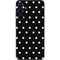 Black and White Polka Dots Galaxy A35 5G Skin
